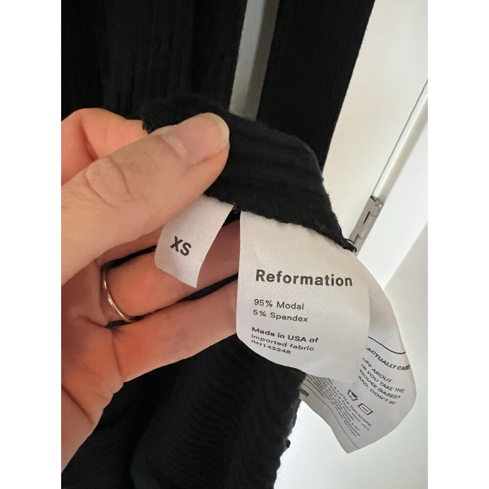 Reformation Ribbed Knit Dress - Picture 4 of 8